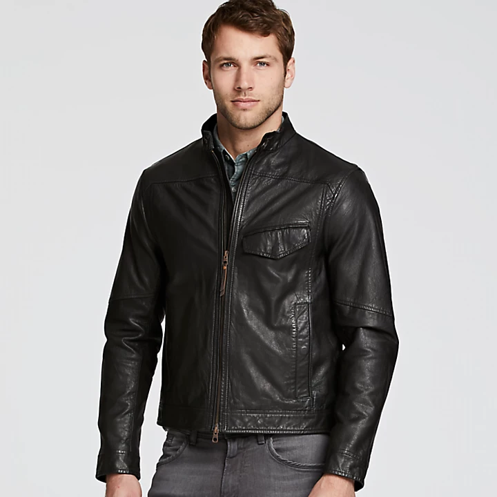 timberland kinsman leather jacket